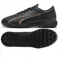 Piłka nożna - Buty Puma ULTRA Play TT Jr 107779-02 czarny 36 - miniaturka - grafika 1