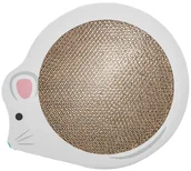 Drapaki dla kotów - TRIXIE Drapak Kartonowy Junior w kształcie myszy 35 x 2.5 x 29.5 cm - biały - miniaturka - grafika 1