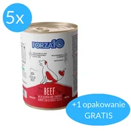 Mokra karma dla psów - Forza10 Maintenance mokra 5x400g + 400g GRATIS (2,4kg) dla psa : smak - wołowina z komosą ryżową i dynią DOSTAWA 24h GRATIS od 99zł - miniaturka - grafika 1