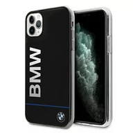 Etui i futerały do telefonów - Etui BMW do iPhone 11 Pro 5,8" czarny Signature Printed Logo - miniaturka - grafika 1