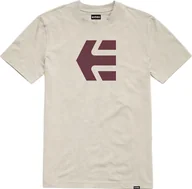 Koszulki męskie - t-shirt męski ETNIES ICON TEE Warm Grey - miniaturka - grafika 1