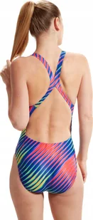 Speedo Damski Strój kąpielowy ALOV DIGI POWERBK 1PC AF - Stroje kąpielowe - miniaturka - grafika 1