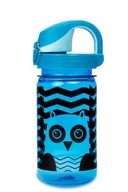 Bidony dla dzieci - Butelka do wody dla dzieci Nalgene Tritan Sustain On-The-Fly 350 ml BlueOwl - miniaturka - grafika 1