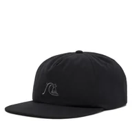 Czapki męskie - Czapka z daszkiem Quiksilver Dna Bubble AQYHA05404 Czarny - miniaturka - grafika 1