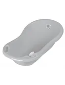 Wanienki dla dzieci - Keeeper Maria Stars wanienka 84 cm z korkiem kosmiczny szary - miniaturka - grafika 1