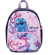 Plecaki szkolne i tornistry - Seven Mały plecak przedszkolny, DISNEY - LILO & STITCH, różowy niebieski - boczne kieszenie na butelkę, kieszeń przednia, plecak przedszkolny dla dziewczynek - plecak szkolny dla dzieci, - miniaturka - grafika 1