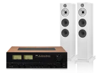 Zestawy stereo - NAD C 3050 (orzech) + 603 S3 (biały) - miniaturka - grafika 1