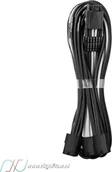 Kable - Kabel zasilający CableMod CableMod PRO ModMesh 12VHPWR to 3x PCI-e Cable - 45cm, black - miniaturka - grafika 1