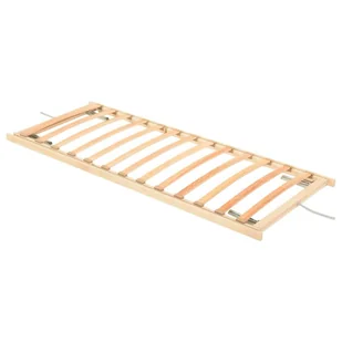 vidaXL Stelaż do łóżka z 13 listwami, regulacja głowa/nogi, 80x200 cm - Stelaże pod materac - miniaturka - grafika 2