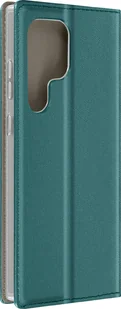 Avizar, etui portfelowe do Samsung Galaxy S24 Ultra, uchwyt na karty i podstawka, ciemnozielone - Portfele - miniaturka - grafika 1