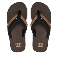 Klapki i japonki męskie - Japonki Billabong All Day Impact MFOT1BAD Brązowy - miniaturka - grafika 1