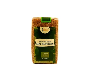 Siemię lniane złote - len złocisty BIO 250g BATOM - Zdrowa żywność - miniaturka - grafika 1