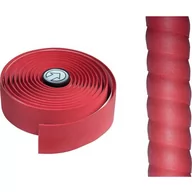 Akcesoria rowerowe - PRO Owijka Kierownicy SPORT CONTROL Taśma + Korki Czerwona - miniaturka - grafika 1