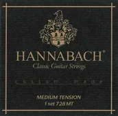 Struny gitarowe  - Hannabach Klassik Gita rrensaiten Serie 728 Medium Tension Custom Made  komplet 652687 - miniaturka - grafika 1
