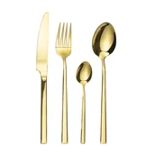 Zestawy sztućców - Komplet Złotych Sztućców Como Gold Ambition - miniaturka - grafika 1