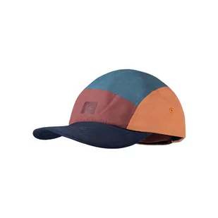 Buff, Czapka z daszkiem dla dzieci 5 PANEL GO CAP Colart Blue, 128588.707.10.00 - Czapki damskie - miniaturka - grafika 1