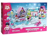 Klocki - Klocki Elefun Snow Playground  Śnieżny plac zabaw - miniaturka - grafika 1