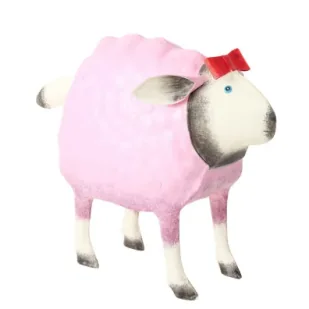 Boltze Dekoracyjna figurka ogrodowa owca Shuno - Pozostałe ozdoby ogrodowe - miniaturka - grafika 1