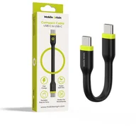 Kable USB - Mobile Origin Compact Cable USB-C to USB-C, black - miniaturka - grafika 1