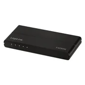 Rozgałęźniki - LogiLink HD0037 rozgałęziacz telewizyjny HDMI 4x HDMI - miniaturka - grafika 1