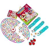 Gry planszowe - Gra z dzwonkiem Dzwoniąca zabawa Alfabet Nowa - miniaturka - grafika 1