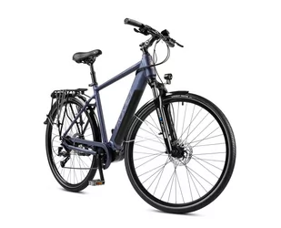 Rower elektryczny ROMET WAGANT MM 2 2023 śliwkowo-srebrny, 19, 28, bmz conger 480 wh, mężczyzna - Rowery elektryczne - miniaturka - grafika 1