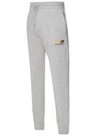Spodnie męskie - SPODNIE męskie dresowe szare NEW BALANCE MP23901AGM dresy XL - miniaturka - grafika 1