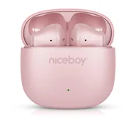 Słuchawki - Niceboy Beans 4 POP różowe - miniaturka - grafika 1