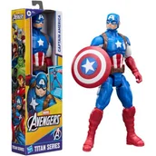 Gadżety dla graczy - Figurka HASBRO Marvel Avengers Titan Hero Kapitan Ameryka G27715X0 - miniaturka - grafika 1