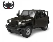 Samochody i pojazdy dla dzieci - Jamara Jeep Wrangler JL 1:14 schwarz 6+ - miniaturka - grafika 1