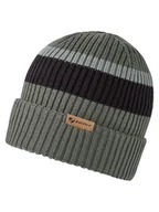 Czapki damskie - Ziener Czapka beanie "Indri" w kolorze szarym - miniaturka - grafika 1