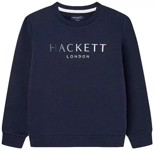 Hackett London Bluza chłopięca Hackett Crew, Niebieski (granatowy), 13 lat - Bluzy dla chłopców - miniaturka - grafika 1