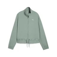 Kurtki i kamizelki sportowe damskie - Damska kurtka LACE PUMA Green Moon - miniaturka - grafika 1
