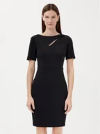 Sukienki - Calvin Klein Sukienka koktajlowa K20K208174 Czarny Regular Fit - miniaturka - grafika 1