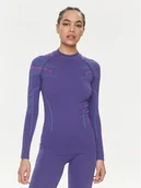 Pozostała odzież narciarska - Brubeck Bielizna termoaktywna górna LS1310W Fioletowy Slim Fit - miniaturka - grafika 1