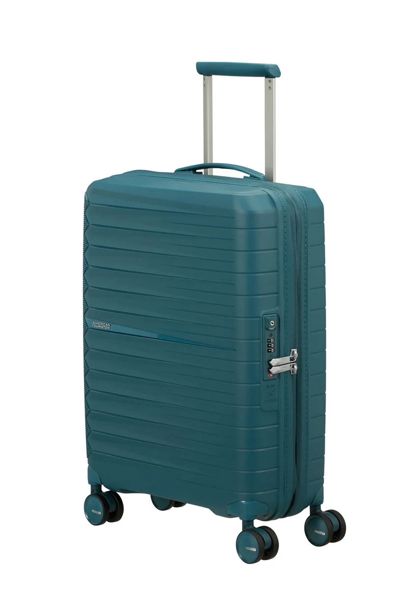 Walizka kabinowa American Tourister Fastforward 55cm powiększana zielona