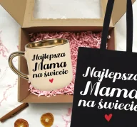 Kubki - Zestaw prezentowy dla Mamy na Dzień Mamy - NAJLEPSZA MAMA NA ŚWIECIE - miniaturka - grafika 1