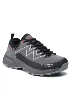 CMP Trekkingi Kaleepso Low Wmn Hiking Shoe Wp 31Q4906 Szary - Półbuty damskie - miniaturka - grafika 1