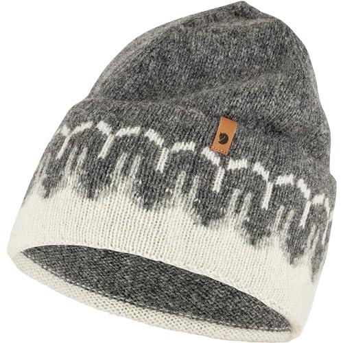 Fjallraven 87167-113-020 Övik Path Knit Beanie/Övik Path Knit Beanie Czapka z daszkiem Unisex - Dorosły Chalk White-Grey Rozmiar OneSize