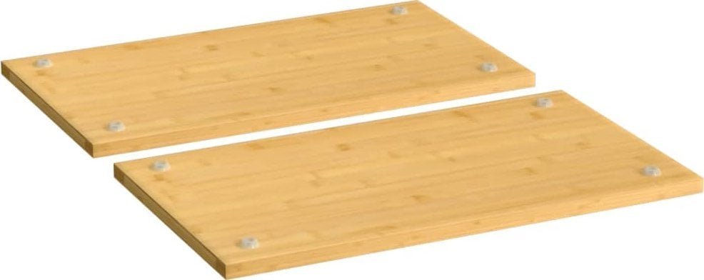 vidaXL Płyty ochronne na kuchenkę, 2 szt., 50x28x1,5 cm, bambus