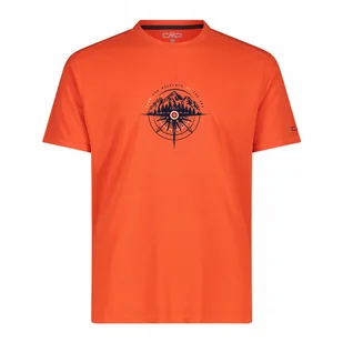 Koszulka Męska Cmp Campagnolo T-Shirt 30T5057/C783 Tango 48(M) - Koszulki męskie - miniaturka - grafika 1