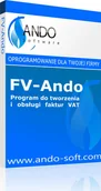 Programy finansowe i kadrowe - Program Ando Software Program do fakturowania FV-Ando ESD - wersja elektroniczna - miniaturka - grafika 1