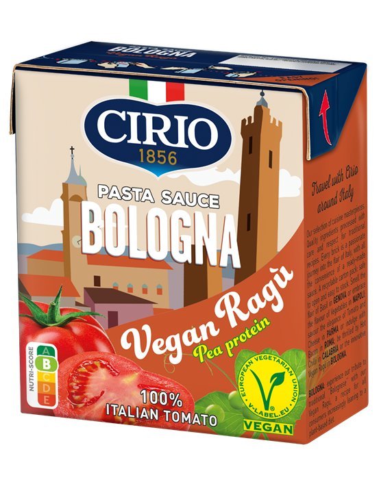 CIRIO Sos Bologna - Vegan Ragu' 340 g Tetra Pack