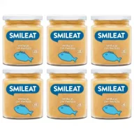 Dania dla dzieci - Smileat Słoiczek z ekologicznymi warzywami i morszczukiem po 6 miesiącu Zestaw 6 x 230 g - miniaturka - grafika 1