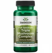 Suplementy diety - Full Spectrum Triple Mushroom (60 kaps.) - miniaturka - grafika 1