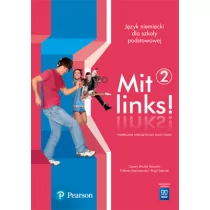 Mit links! 2 KB + CD WSiP Cezary Serzysko Danuta Lisowska Elżbieta Kręciejewska - Książki do nauki języka niemieckiego - miniaturka - grafika 1