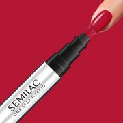 Lakiery hybrydowe - Semilac Semilac One Step Hybrid Pure Red S550 3ml ZE0503-SOSS550 - miniaturka - grafika 1