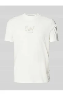 T-shirt z wyhaftowanym logo model JALLE - Blend - Koszulki męskie - miniaturka - grafika 1
