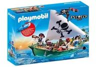Figurki dla dzieci - PLAYMOBIL 70151 piraci statek piracki, kolorowy - miniaturka - grafika 1