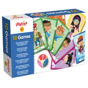 Gry planszowe - Lisciani Giochi LUDATTICA 10 Gier 47246 - miniaturka - grafika 1